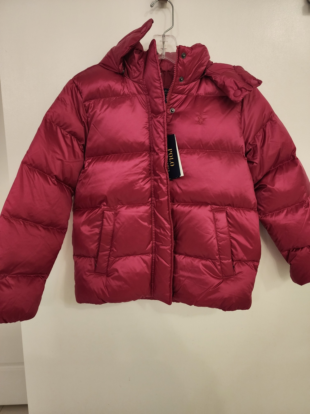 Polo by Ralph Lauren Kids Red Down Puffer Jacket